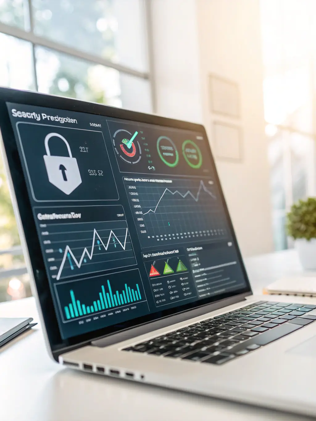 A secure digital interface displaying encrypted data, symbolizing confidentiality and data protection.