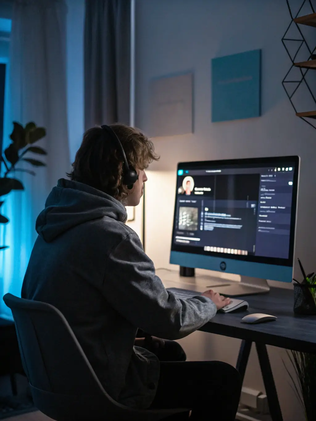 A virtual assistant providing prompt and professional customer support via a chat platform, ensuring customer satisfaction.